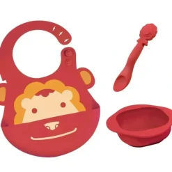 Shop All|3pc Marcus & Marcus Toddler/Children's/Baby Cutlery Set Marcus Lion Red 6m+ - cutbabycare.com | baby boutique & care hub