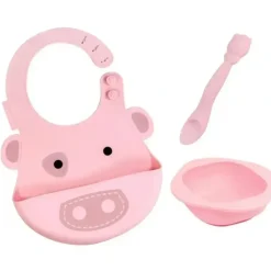 Shop All|3pc Marcus & Marcus Toddler/Children's/Baby Cutlery Set Pokey Piglet Pink 6m+ - cutbabycare.com | baby boutique & care hub