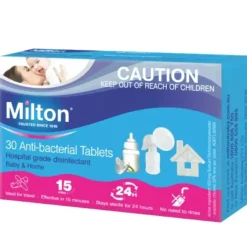 Shop All|30pc Milton Anti-Bacterial Disinfectant Baby Bottle Cleaning/Sterilising Tablets - cutbabycare.com | baby boutique & care hub