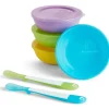 Shop All|10pc Munchkin Baby Feeding Love-A-Bowls Cutlery Soft Grip Spoon Set w/Lids 4m+ - cutbabycare.com | baby boutique & care hub