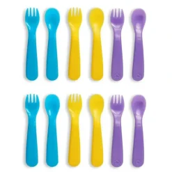 Shop All|12PC Munchkin Ergonomic ColorReveal Color Changing Toddler/Baby Utensils 12M+ - cutbabycare.com | baby boutique & care hub