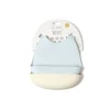 Shop All|2pc My Pure Silicone Baby/Toddler Feeding Bib Set - Baby Blue and Pannacotta 4M+ - cutbabycare.com | baby boutique & care hub