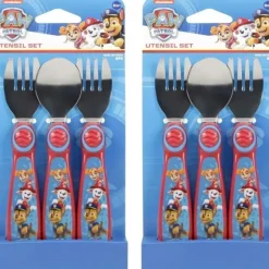 Shop All|6pc Nickelodeon Paw Patrol Toddler 13cm Utensil/Cutlery BPA Free Fork/Spoon 9m+ - cutbabycare.com | baby boutique & care hub