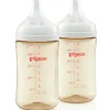 Nursing Feeding|2pc PIGEON Softouch lll Drinking/Feeding Bottle PPSU Anti-Colic 240ml Baby 3m+ - cutbabycare.com | baby boutique & care hub