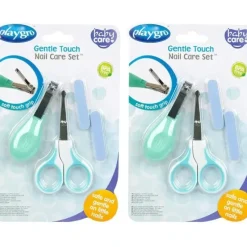 Shop All|8pc Playgro Gentle Touch Ergonomic Design Baby/Childrens Nail Care Set - cutbabycare.com | baby boutique & care hub
