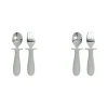Shop All|4pc Splosh Baby Elephant Stainless Steel Silicone Cutlery Set Spoon/Fork Grey 0+ - cutbabycare.com | baby boutique & care hub