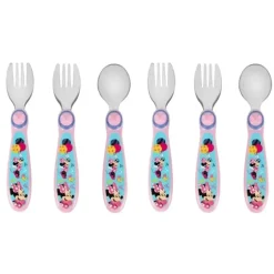 Shop All|6pc The First years Minnie Sculpted Flatware Stainless Steel Infant Baby Spoons - cutbabycare.com | baby boutique & care hub