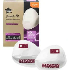 Shop All|40pc Tommee Tippee Made For Me Disposable Leak Proof Breast Pads Daily Large - cutbabycare.com | baby boutique & care hub