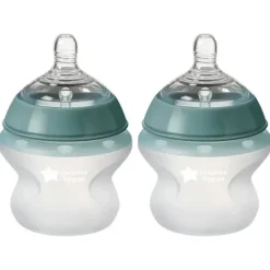 Shop All|2pc Tommee Tippee 150ml Baby Soft Silicone Feeding Bottle Slow Flow w/Lid 0m+ - cutbabycare.com | baby boutique & care hub