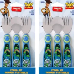 Shop All|6pc Toy Story Buzz Lightyear 13cm Toddler/Baby Cutlery Spoon/Fork Set 9m+ - cutbabycare.com | baby boutique & care hub