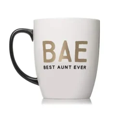 Pearhead - Bae Best Aunt Ever Ceramic Mug - cutbabycare.com | baby boutique & care hub* Sale