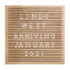 Pearhead - Natural Wood Letterboard - cutbabycare.com | baby boutique & care hub* New