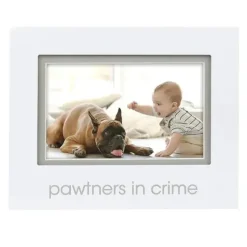 Pearhead - Pawtners In Crime Sentiment Photo Frame - cutbabycare.com | baby boutique & care hub* Hot