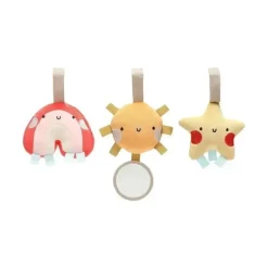 Pearhead - Rainbow Sun and Stars Stroller Toys, Plush Corduroy Baby Travel Car Seat Toy, Set of 3 - cutbabycare.com | baby boutique & care hub* Cheap