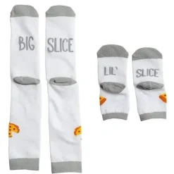 Pearhead Daddy & Me Matching Pizza Sock Set - cutbabycare.com | baby boutique & care hub* Clearance