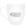 Pearhead '#Dadlife' Ceramic Coffee Mug, White - cutbabycare.com | baby boutique & care hub* Best
