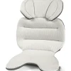 Peg-Perego Agio Baby Stage Pad Newborn Wedge Made Of White Tencel Fabric - cutbabycare.com | baby boutique & care hub* Best Sale