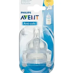 Philips Avent Anti-Colic Teat 0m+ 2 Pack - cutbabycare.com | baby boutique & care hub* Cheap