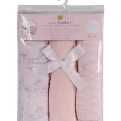 Piccolo Bambino - 3 Muslin Swaddling Blankets, Pink - cutbabycare.com | baby boutique & care hub* Cheap