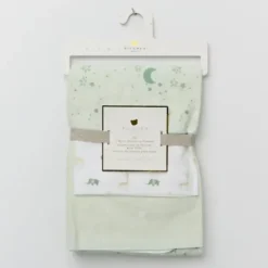 Piccolo Bambino - 3Pk Flannel Receiving Blankets Green - cutbabycare.com | baby boutique & care hub* Online