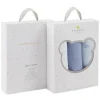 Piccolo Bambino - 3Pk Muslin Swaddles In Gift Box Blue - cutbabycare.com | baby boutique & care hub* Hot