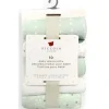 Bath Potty|Piccolo Bambino - 10Pk Washcloth Set Green - cutbabycare.com | baby boutique & care hub