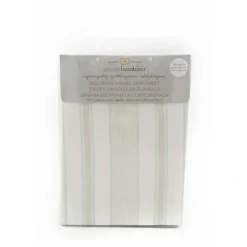 Piccolo Bambino Neutral Striped Baby Crib Sheet - cutbabycare.com | baby boutique & care hub* Cheap