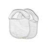 Piccolo Bambino 2pk Grey Muslin Bibs For Baby Boy - cutbabycare.com | baby boutique & care hub* Flash Sale