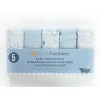 Piccolo Bambino 5pk Terry Baby Washcloth Set,Blue - cutbabycare.com | baby boutique & care hub* Best Sale