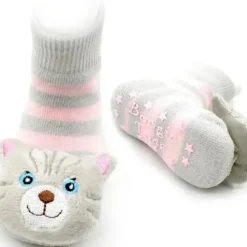 Piero Liventi - Baby Cat Rattle Gripper Boogie Socks - cutbabycare.com | baby boutique & care hub* Outlet