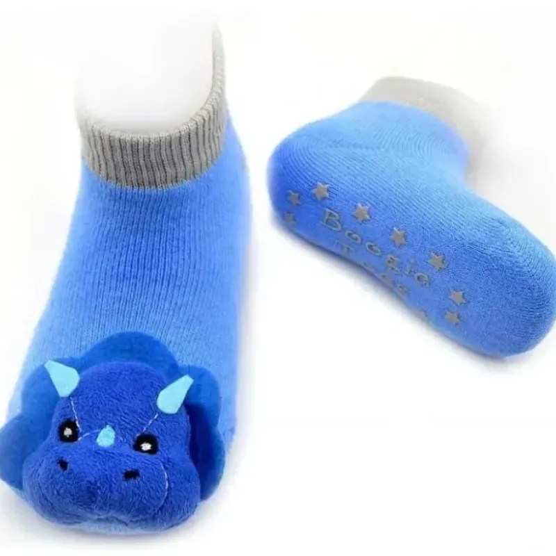Piero Liventi - Blue Tricera Rattle Sock - cutbabycare.com | baby boutique & care hub* Store