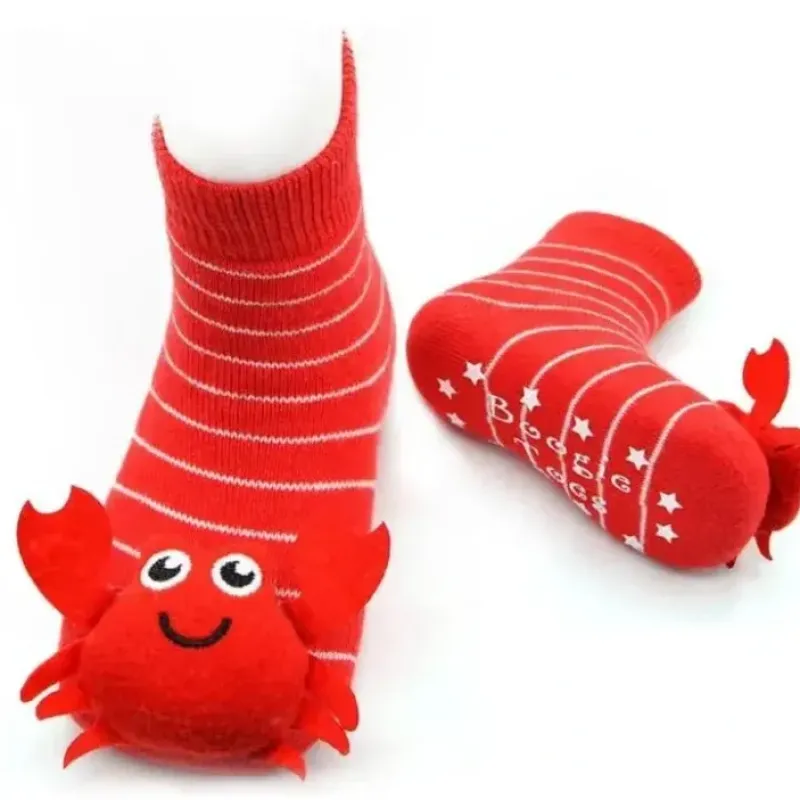 Piero Liventi - Red Crabby Boogie Toes Rattle Socks - cutbabycare.com | baby boutique & care hub* Outlet