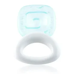 PIGEON Cooling Teether Square Baby/Infant 4m+ BPA Free Teething Toy Blue/White - cutbabycare.com | baby boutique & care hub* Hot
