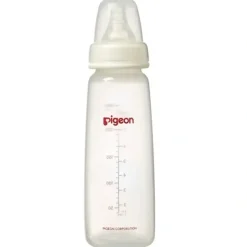 PIGEON Flexible Peristaltic 4m+ Nipple M Round Hole Baby 240ml Feeding Bottle - cutbabycare.com | baby boutique & care hub* Best