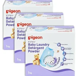 PIGEON 3kg Laundry Detergent Powder for Sensitive Skin Baby/Infant/Kids Clothes - cutbabycare.com | baby boutique & care hub* Online