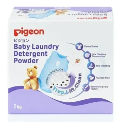 PIGEON 1kg Laundry Detergent Powder for Sensitive Skin Baby/Infant/Kids Clothes - cutbabycare.com | baby boutique & care hub* Best