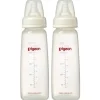 PIGEON 240ml Flexible Slim Neck PP 4m+ Bottles Baby Feeding Bottle Twin Pack - cutbabycare.com | baby boutique & care hub* Store