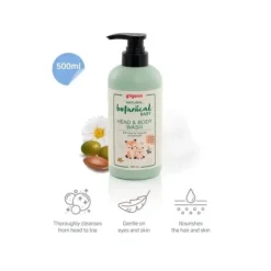 PIGEON Natural Botanical Baby Head & Body Wash 500ml - cutbabycare.com | baby boutique & care hub* Discount