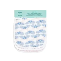 Shop All|3PK Aden Anais Deco 30.5cm Classic Cotton Baby Feeding Snap Bib Absorbent Cloth - cutbabycare.com | baby boutique & care hub