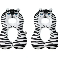 Shop All|2PK Benbat Total Support Headrest Head/Neck Travel Baby Car Pillow Zebra BLK/WHT - cutbabycare.com | baby boutique & care hub