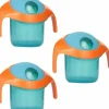 Shop All|3PK Boon Nosh Baby/Toddler/Kids Feeding Snack Container Food Cup 9m+ w/ Lid Blue - cutbabycare.com | baby boutique & care hub