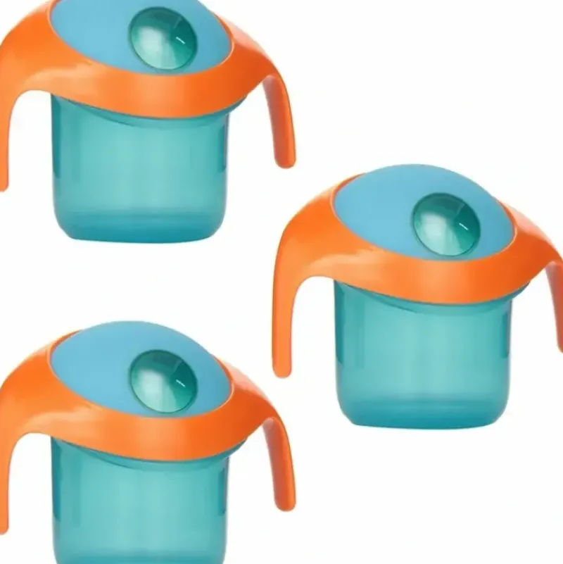 Shop All|3PK Boon Nosh Baby/Toddler/Kids Feeding Snack Container Food Cup 9m+ w/ Lid Blue - cutbabycare.com | baby boutique & care hub
