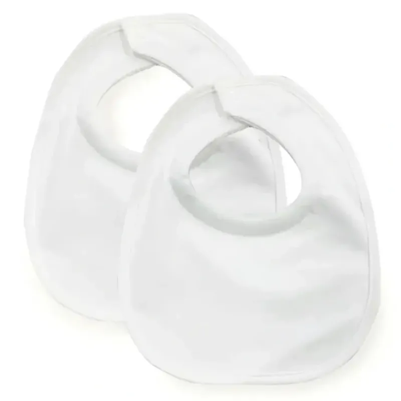 Shop All|2PK Bubba Blue 21x24cm Organic Cotton Dribble Bibs Baby Feeding 0-12m Off White - cutbabycare.com | baby boutique & care hub