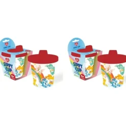 Shop All|2PK Gamago Care Bears 207ml Sippy Cup Baby/Toddler Water/Milk Drinkware Mug 6m+ - cutbabycare.com | baby boutique & care hub