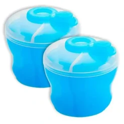 Shop All|2PK Munchkin Portable 3-Serve 9oz/265ml Baby Milk Formula Travel Dispenser Blue - cutbabycare.com | baby boutique & care hub