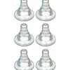 Shop All|6PK PIGEON Peristaltic Slim Neck Soft Silicone Teat S 0-3m f/ Baby/Infant Bottle - cutbabycare.com | baby boutique & care hub