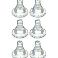Shop All|6PK PIGEON Peristaltic Slim Neck Soft Silicone Teat S 0-3m f/ Baby/Infant Bottle - cutbabycare.com | baby boutique & care hub