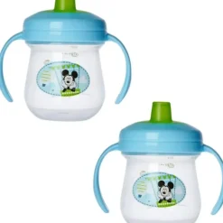 Shop All|2PK The First years Soft Spout Trainer Drinking Sippy Cup Baby 9m+ Mickey Blue - cutbabycare.com | baby boutique & care hub