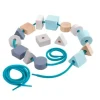 PlanToys - Geo Lacing Beads - cutbabycare.com | baby boutique & care hub* Clearance