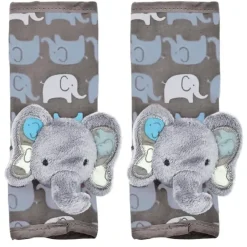 Playette Animal Cover Pals Elephant Baby Protector For Car/Stroller Straps Grey - cutbabycare.com | baby boutique & care hub* Sale